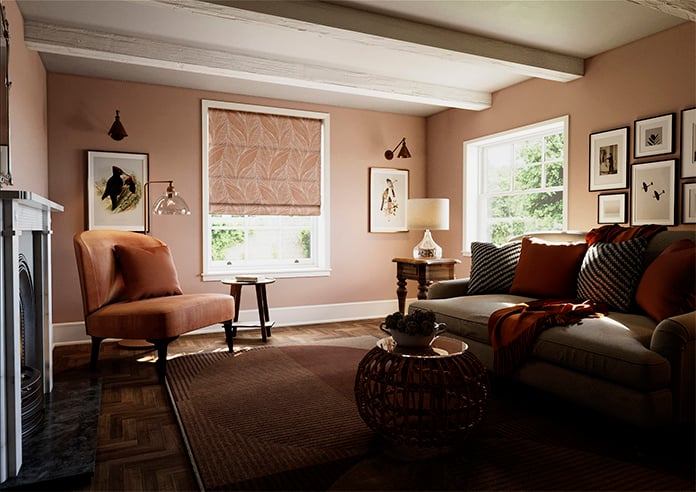 Tahiti, Mandarin - Roman Blind - Image 7